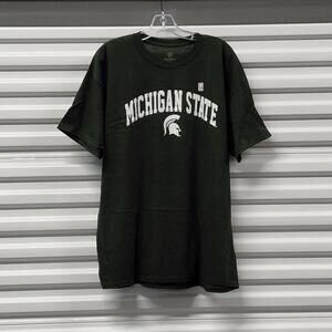 Michigan State Spartans Mens T Shirt XL Green NCAA College Football Fan Gear